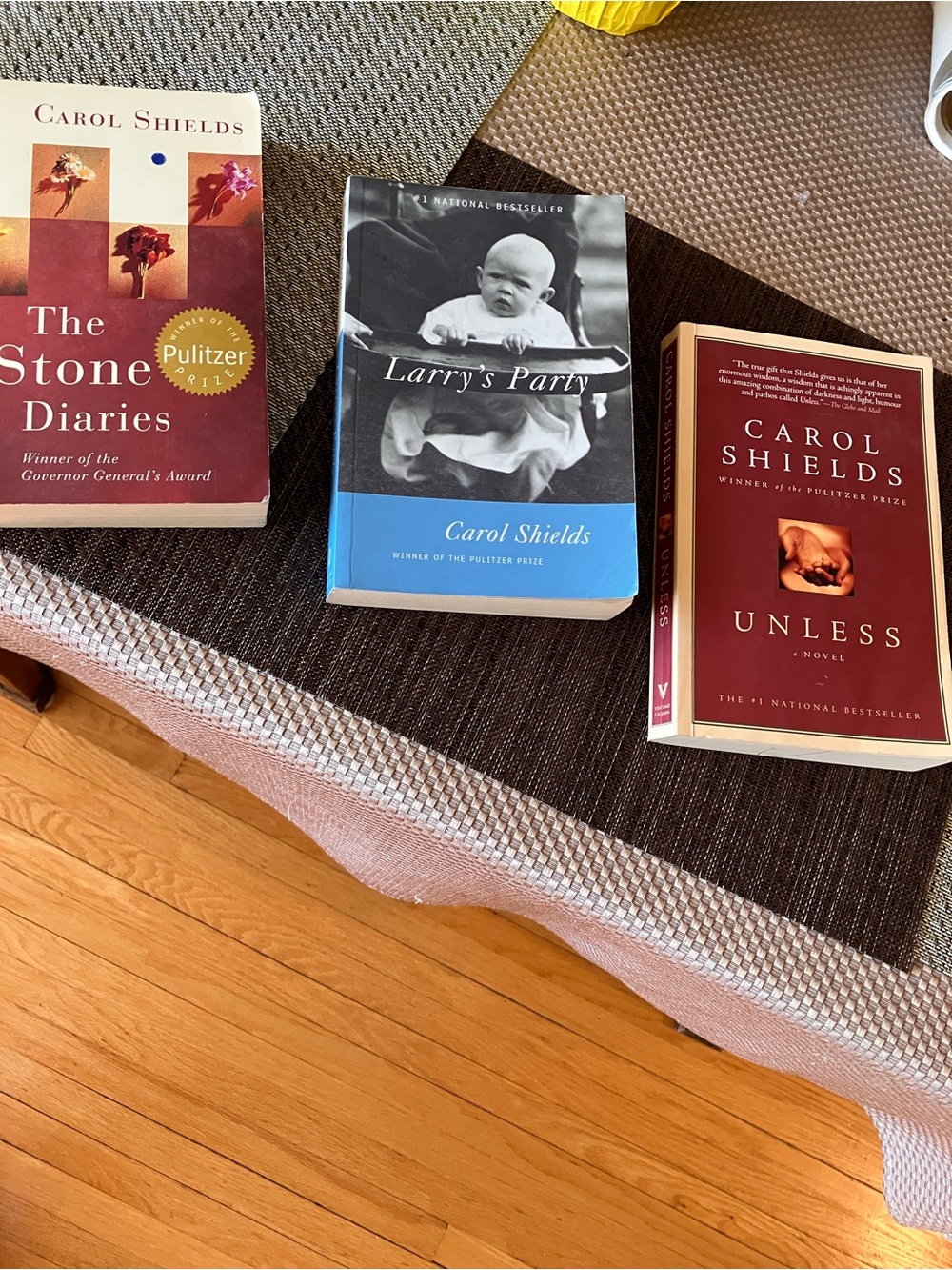 Canlit Book Set -Award winning author carol Shields